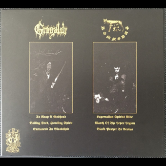 KOMMODUS / GROGALDR Howling Sanguine Triumph DIGIPAK [CD]